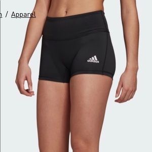 NEW WITH TAGS women’s adidas black spandex